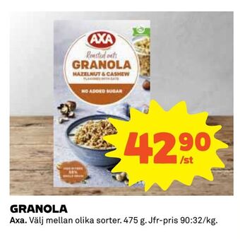 Coop Granola erbjuda