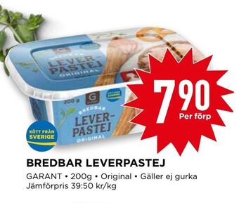 Willys Bredbar leverpastej erbjuda