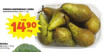 Coop Päron conference i korg erbjuda