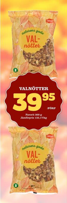 Nya Pulsen Valnötter erbjuda