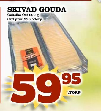 Supergrossen Skivad gouda erbjuda