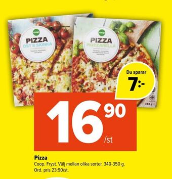 Coop Extra Pizza erbjuda