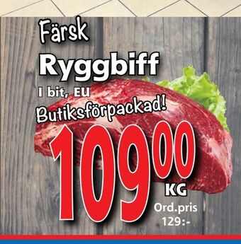 Supergrossen Ryggbiff erbjuda