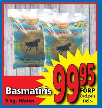 Supergrossen Basmatiris erbjuda