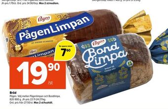 Coop Extra Bröd erbjuda