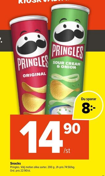 Coop Extra Snacks erbjuda