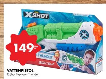 ÖoB X-shot vattenpistol erbjuda