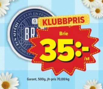 Östenssons Garant brie erbjuda
