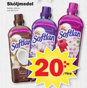 Pekås Softlan sköljmedel erbjuda