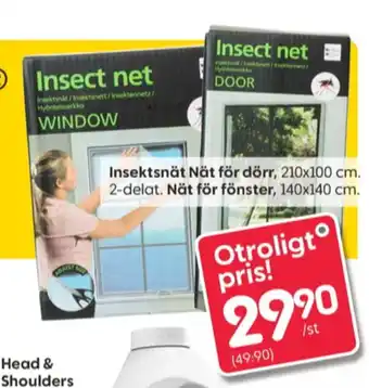 Rusta insektsnät erbjuda