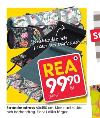 Rusta Adrenalin strandmatta erbjuda