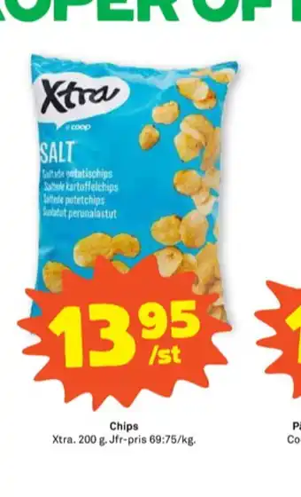 Stora Coop X-tra chips erbjuda