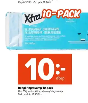 X-tra kökssvamp