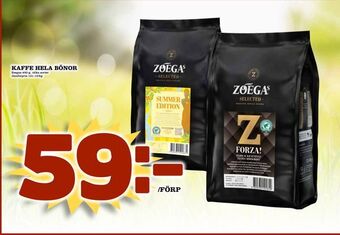 Matdax Kaffe hela bönor erbjuda