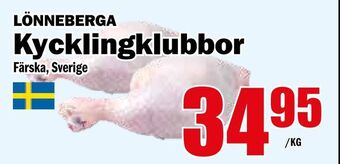 Matdax Kycklingklubbor erbjuda