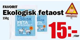 Matdax Ekologisk fetaost erbjuda