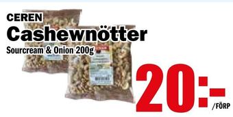 Matdax Cashewnötter erbjuda