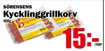 Matdax Kycklinggrillkorv erbjuda