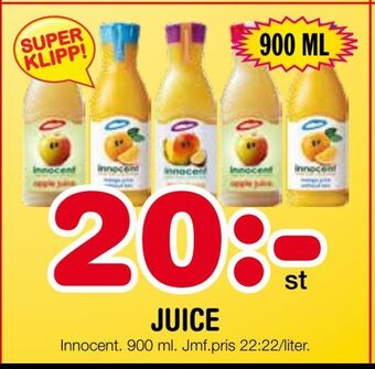 Nya Pulsen Juice erbjuda