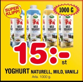 Nya Pulsen Yoghurt erbjuda