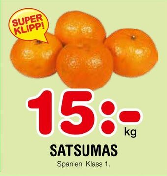 Nya Pulsen Satsumas erbjuda