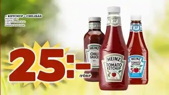 Matvärlden Tensta Ketchup • chilisås erbjuda