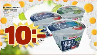 Matvärlden Tensta Crème fraiche • matyoghurt erbjuda