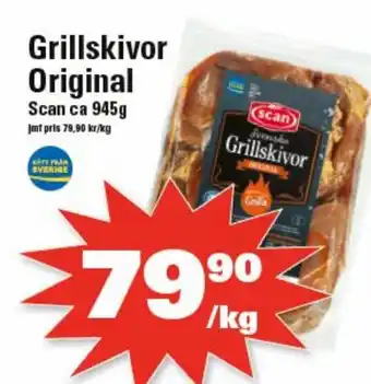 Nära dej Grillskivor Original erbjuda