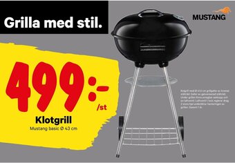 City Gross Klotgrill erbjuda