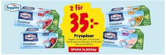 City Gross Toppits Fryspåsar erbjuda