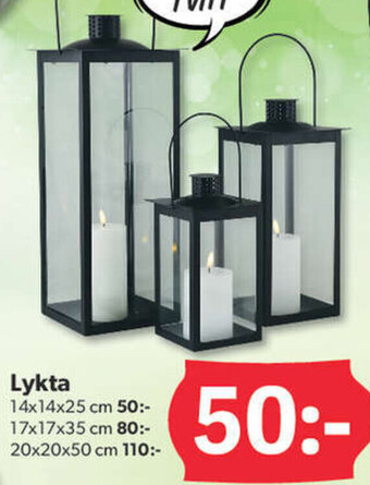 DollarStore Lykta erbjuda