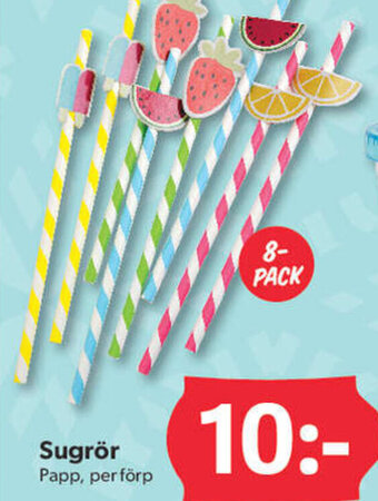DollarStore Sugrör erbjuda