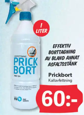 DollarStore Prickbort erbjuda