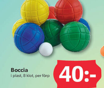 DollarStore Boccia erbjuda