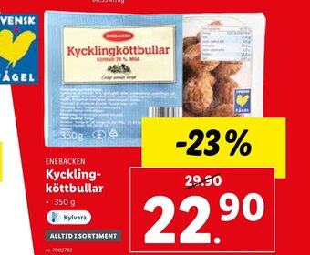 Lidl Kyckling köttbullar erbjuda