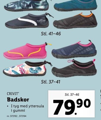 Lidl Badskor erbjuda