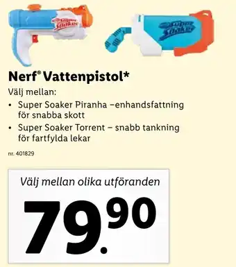 Nerf Vattenpistol