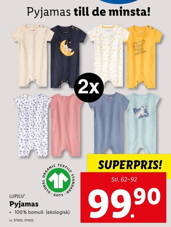 Lidl Pyjamas erbjuda