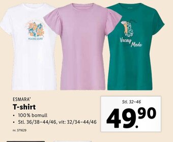Lidl T-shirt erbjuda