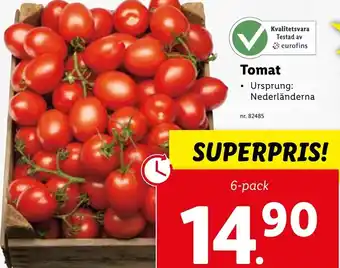 Lidl Tomat erbjuda