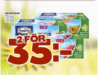 Supergrossen Fryspåsar erbjuda