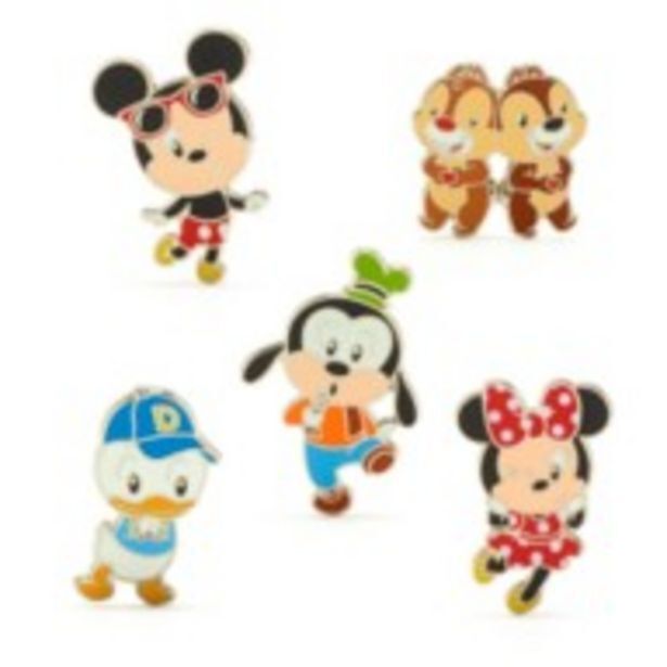 Walt disney world mickey and friends pin set erbjudande hos Disney