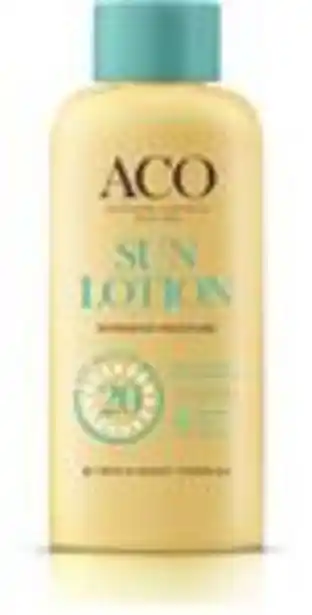 Apoteket Aco sun lotion spf 20, 200 ml erbjuda