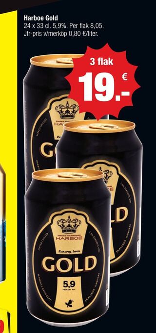 Calle Harboe Gold erbjuda