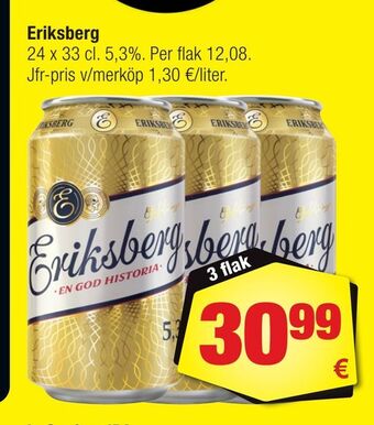 Calle Eriksberg erbjuda