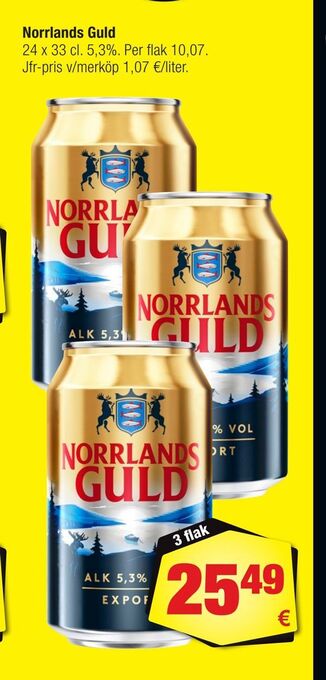 Calle Norrlands Guld erbjuda