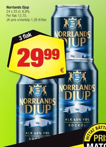 Calle Norrlands Djup erbjuda