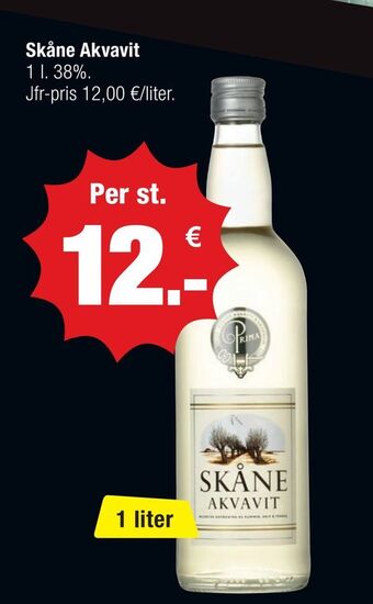 Calle Skåne Akvavit erbjuda