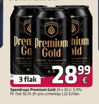 Fleggaard Premium gold öl erbjuda
