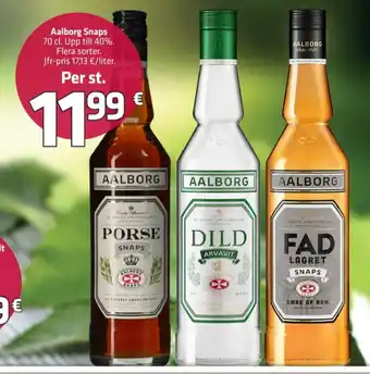 Fleggaard Aalborg porse snaps erbjuda